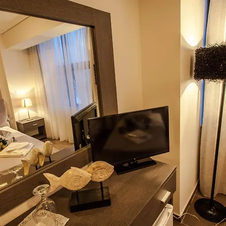Aqua Mare Sea Side Rooms Nea Kallikrateia Buitenkant foto